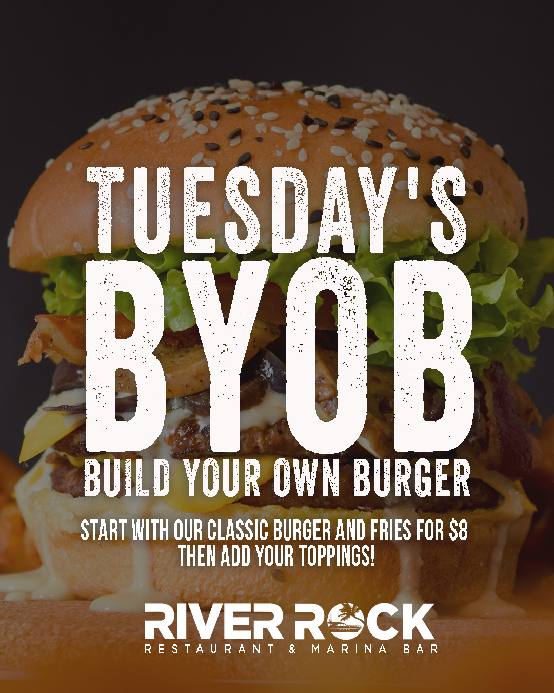 BUILD YOUR OWN BURGER