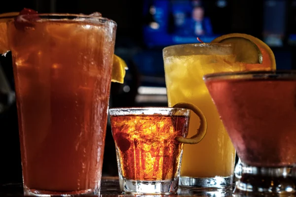 4 by 5 drink 3 Drinks on the Table